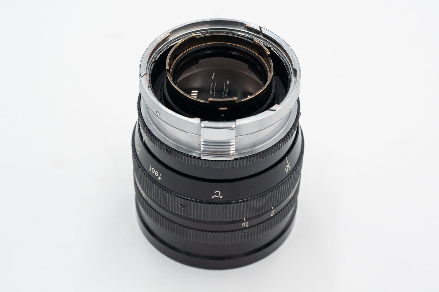 Nikon Nikkor SC 8.5cm f1.5 Contax RF Mount Rangefinder Lens #264963 - VERY GOOD