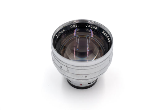 Zunow 5cm f1.1 Lens Contax RF Mount - GOOD