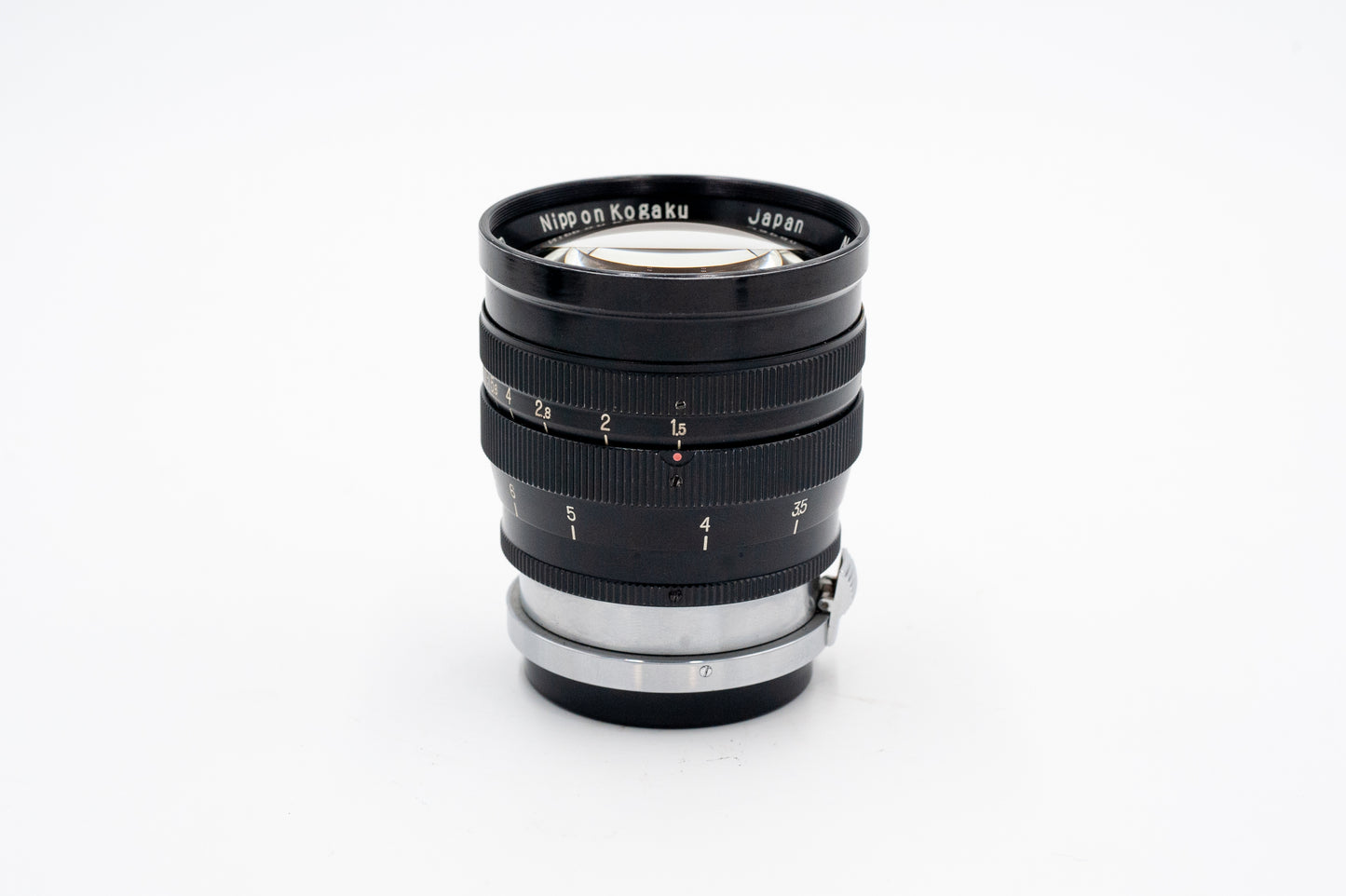 Nikon Nikkor SC 8.5cm f1.5 Contax RF Mount Rangefinder Lens #264963 - VERY GOOD