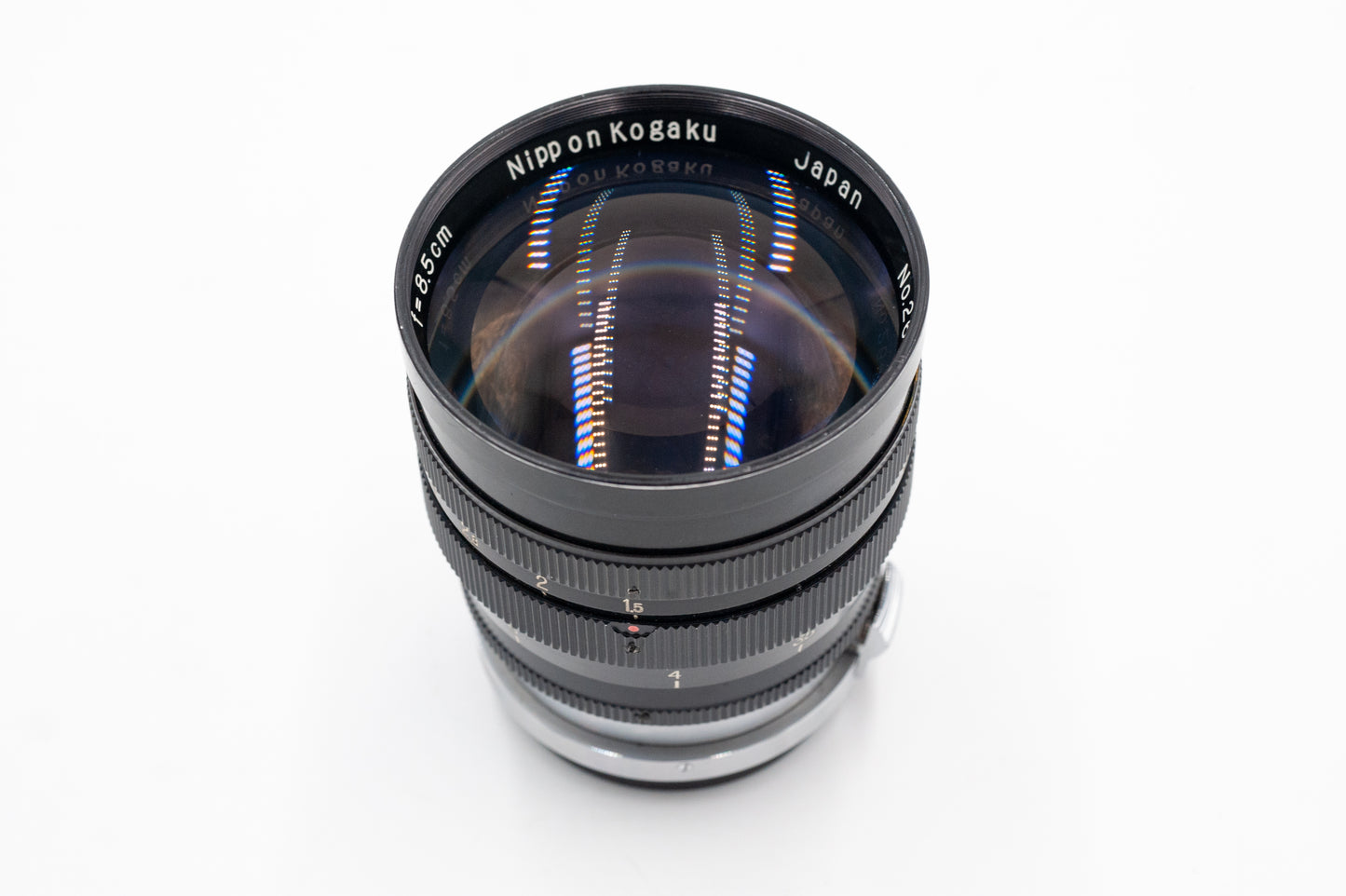 Nikon Nikkor SC 8.5cm f1.5 Contax RF Mount Rangefinder Lens #264963 - VERY GOOD