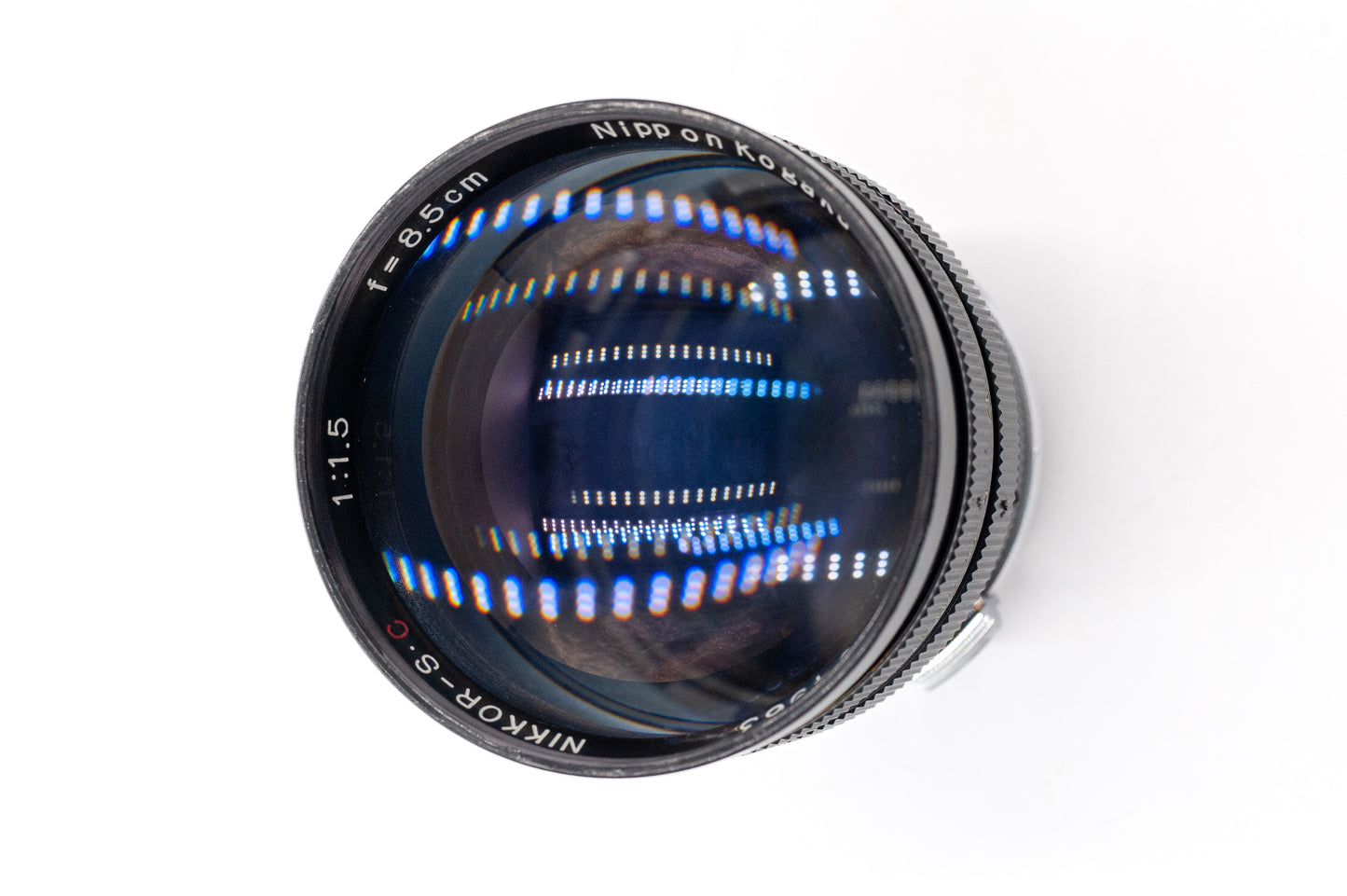 Nikon Nikkor SC 8.5cm f1.5 Contax RF Mount Rangefinder Lens #264963 - VERY GOOD