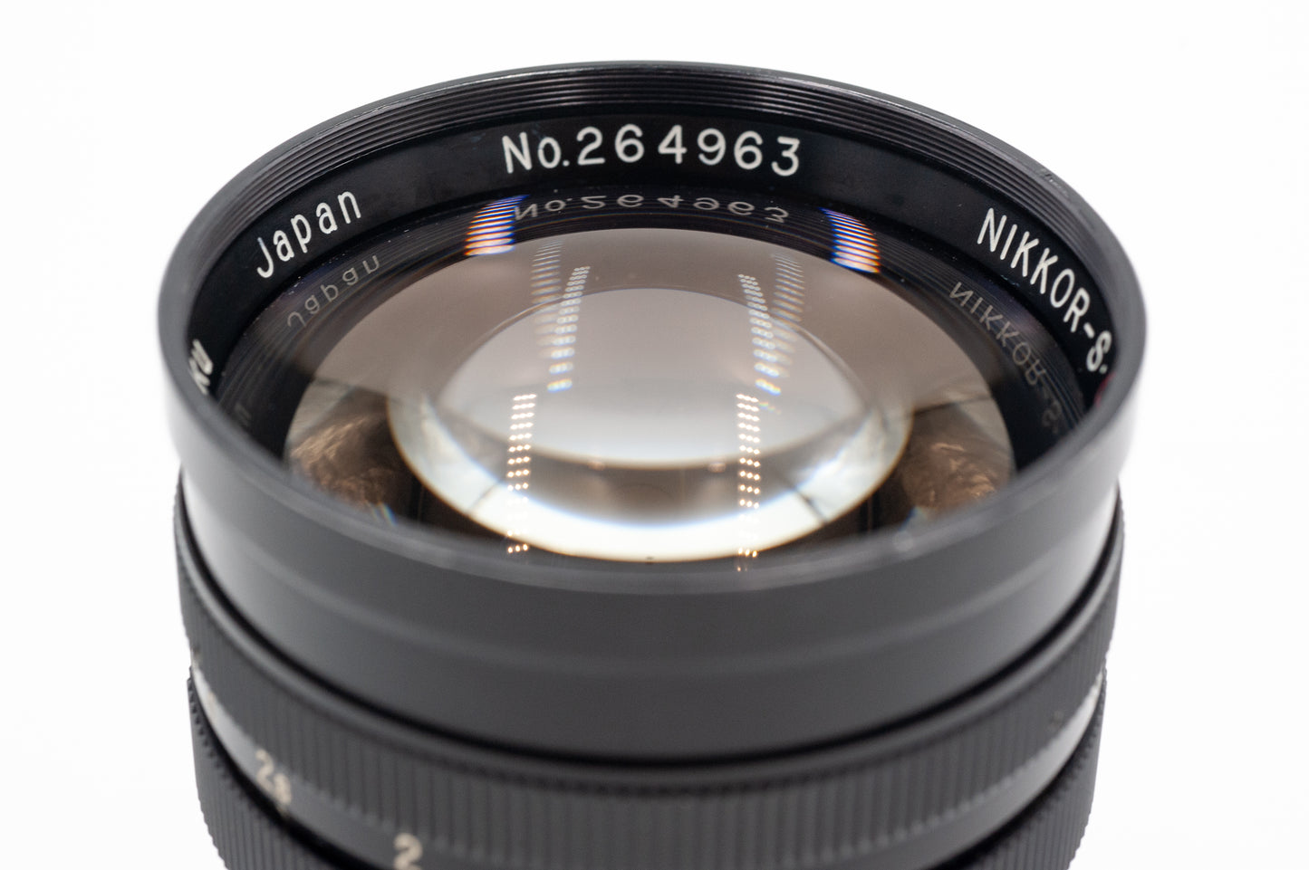 Nikon Nikkor SC 8.5cm f1.5 Contax RF Mount Rangefinder Lens #264963 - VERY GOOD