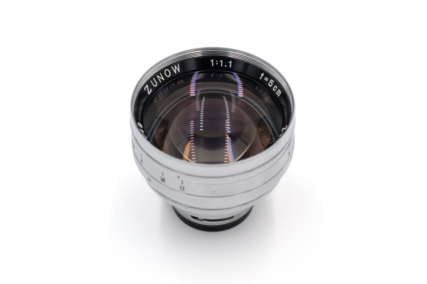 Zunow 5cm f1.1 Lens Contax RF Mount #6049 - GOOD