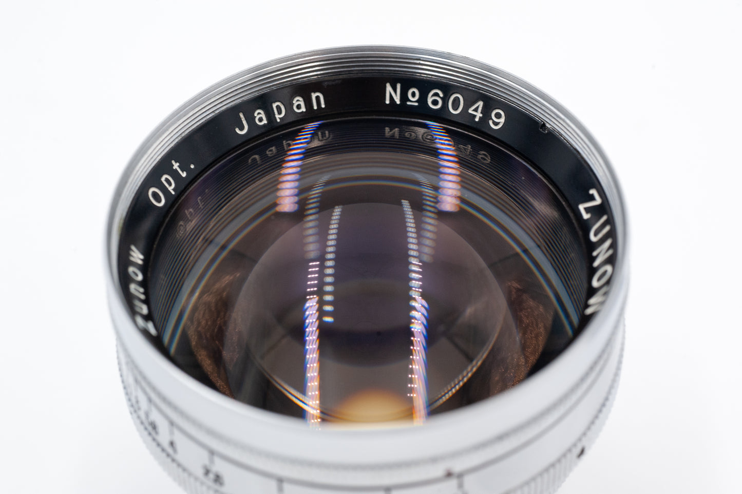 Zunow 5cm f1.1 Lens Contax RF Mount #6049 - GOOD