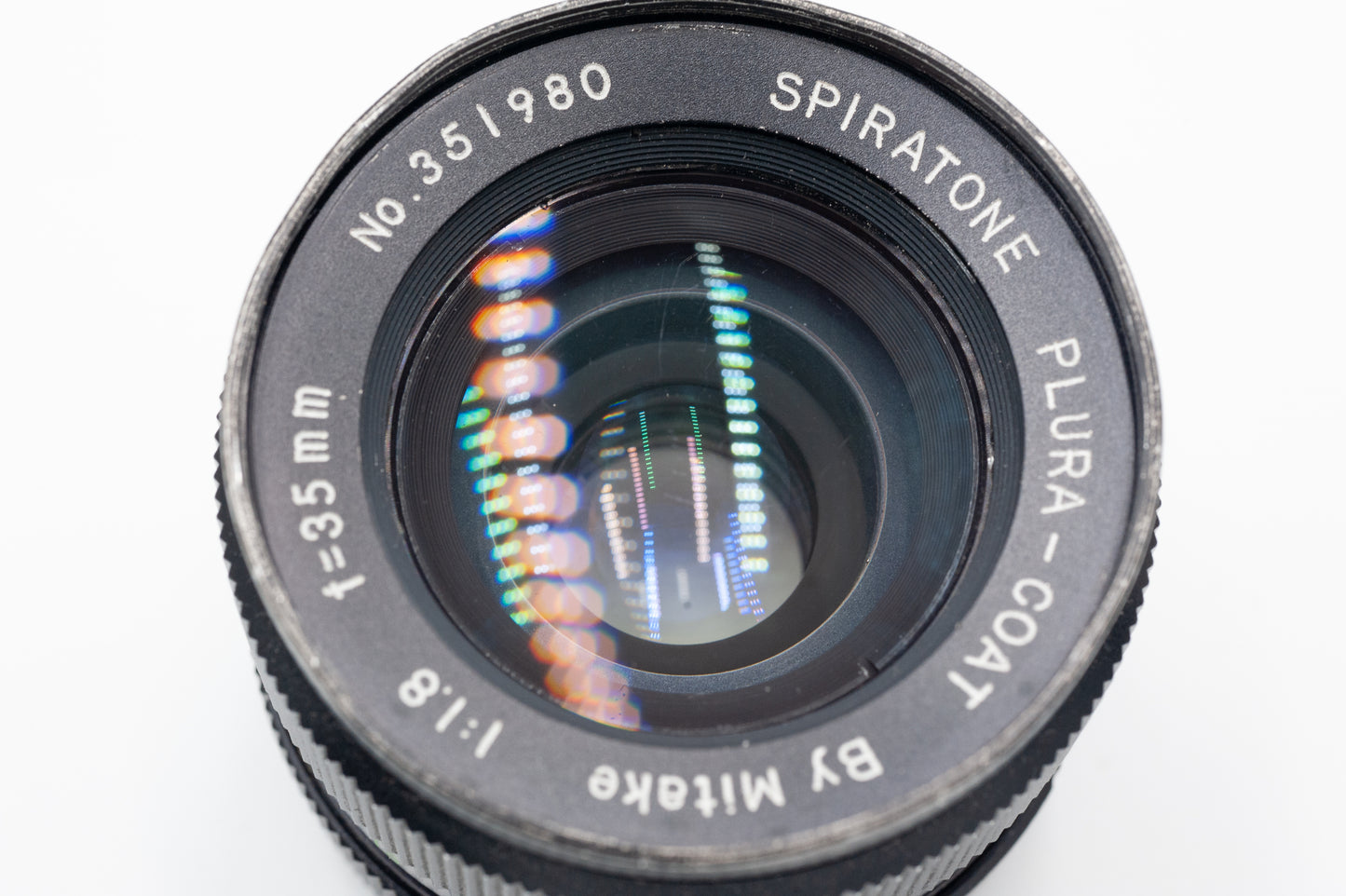 Spiratone 35mm F1.8 Plura-coat by Mitake - FD Mount - GOOD