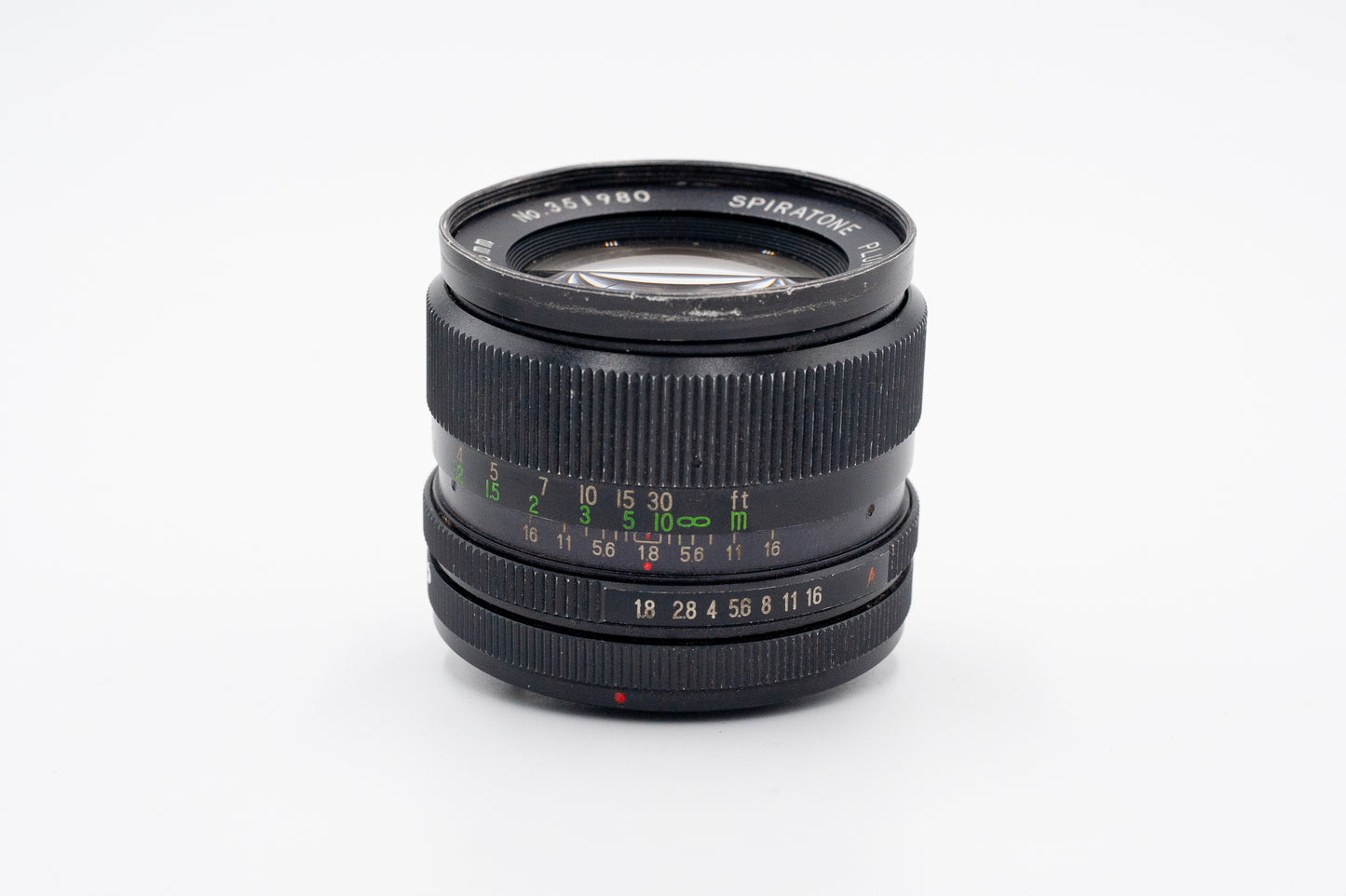 Spiratone 35mm F1.8 Plura-coat by Mitake - FD Mount - GOOD