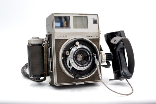 Mamiya Press Super 23 Film Camera 65mm f6.3 Lens 6x7 Film Back - GOOD